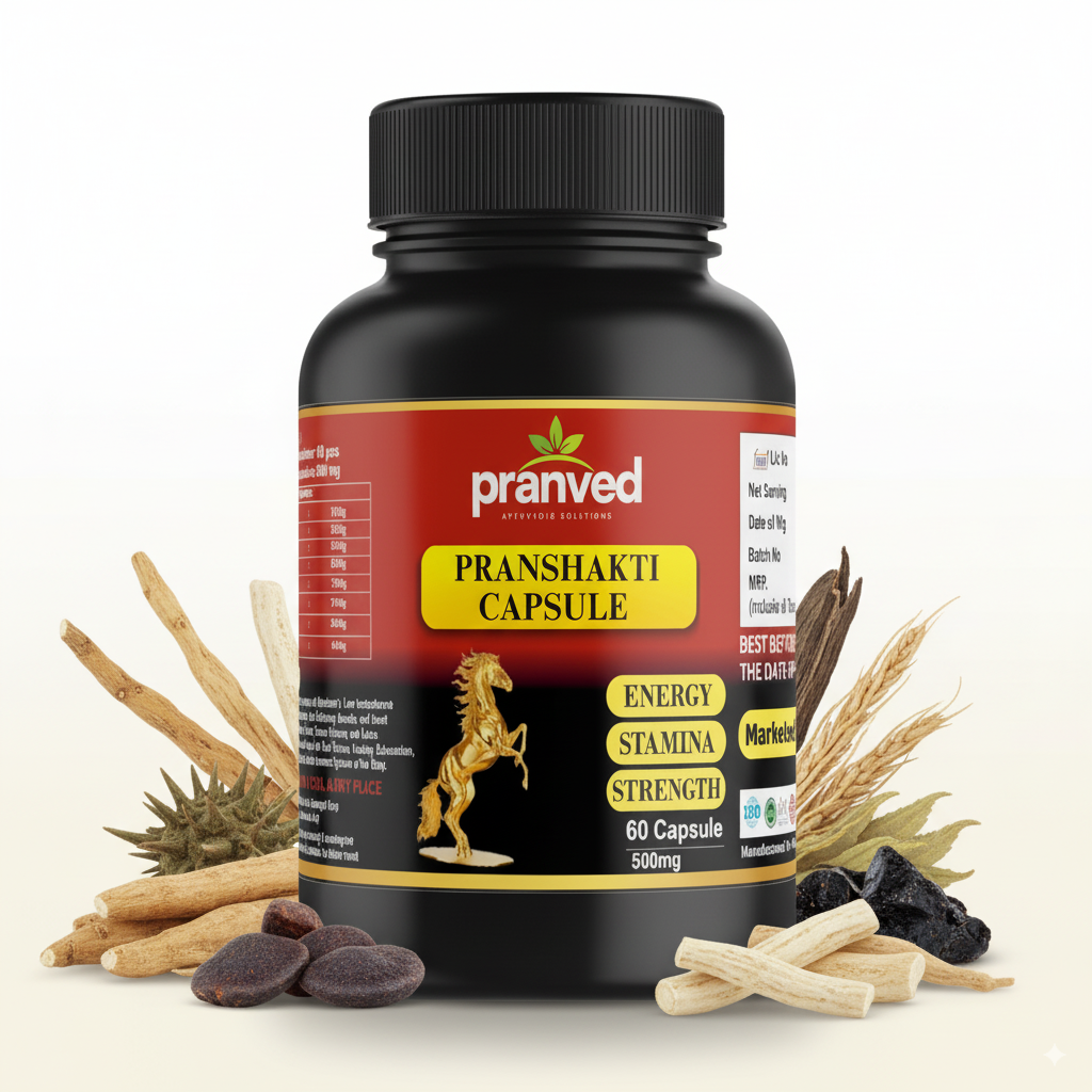 Pranshakti | Herbal Energy & Strength Capsules